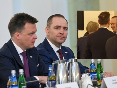 O czym Nawrocki rozmawiał z Tuskiem i Hołownią?