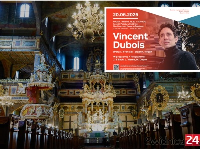 Organista Katedry Notre Dame, Vincent Dubois wystąpi w Świdnicy. Koncert zainauguruje X Festiwal Schlaga