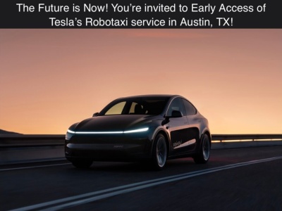 Tesla Robotaxi oficjalnie od 22 czerwca. Ograniczona grupa miłośników marki dostała zaproszenia