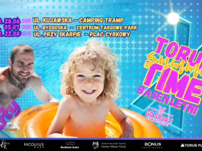 Letnie rytmy i sportowe emocje – „Toruń Summer Time” na lewobrzeżu!