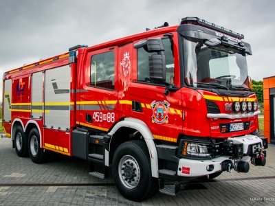 IFRE2025: Ciężka Scania dla OSP Goszczyn