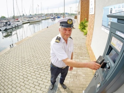 Portomat uruchomiony w Porcie Kołobrzeg