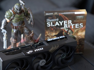 Doom: The Dark Ages i GeForce RTX 5090 32G GAMING TRIO to portal w przyszłość gamingu