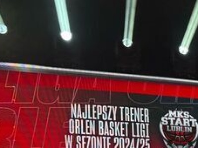 Wojciech Kamiński został najlepszym szkoleniowcem minionego sezonu Orlen Basket Ligi