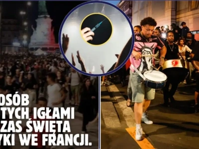 Strach na ulicach Francji: 145 osób ukłutych strzykawkami podczas Święta Muzyki!