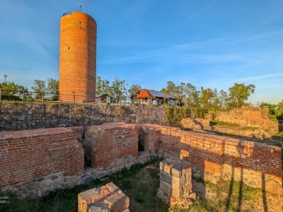 Zamek w Grudziądzu. Wieża Klimek z punktem widokowym