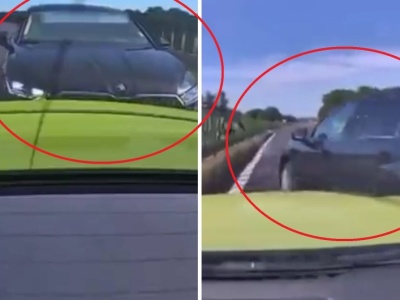VIDEO | Marszałek z PO taranuje na S3. Szokujące nagranie i jeszcze bardziej szokujące tłumaczenia