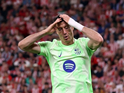 Czarne chmury nad Lewandowskim w Barcelonie. 