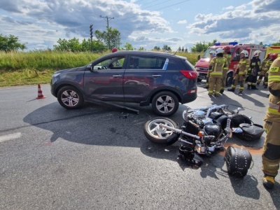 Zmarł 52-letni motocyklista, który tydzień temu zderzył się w samochodem pod Świeciem