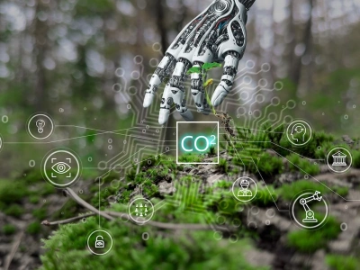AI może zredukować nawet 10 proc. globalnych emisji CO2, choć zużywa coraz więcej prądu