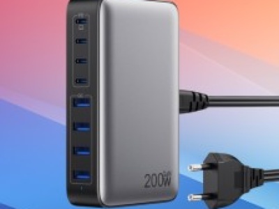 Ładowarka Feob GaN III (4x USB-C, 200W) za 134 zł w Amazon PL