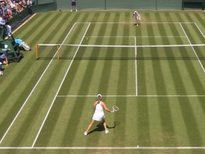 Jest pierwsze 6:0 w Wimbledonie! Pokaz siły wicemistrzyni olimpijskiej