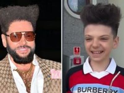 Krzysztof Rutkowski junior idzie w ślady ojca. Ma oryginalny sposób na kultową fryzurę