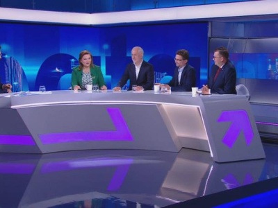 Nawrocki podziękował Bąkiewiczowi. Gorąca dyskusja polityków w 