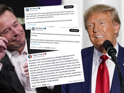 Ustawa budżetowa forsowana przez Trumpa wkurzyła Muska do tego stopnia, że zagroził założeniem własnej partii politycznej