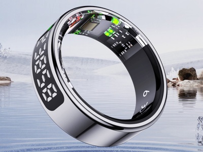 Tani smart ring z wyświetlaczem. Czas pracy to kolejny atut