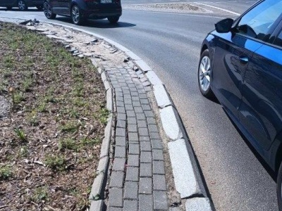 Utrudnienia na moście Zawackiej w Toruniu. Lewy pas wyłączony z ruchu