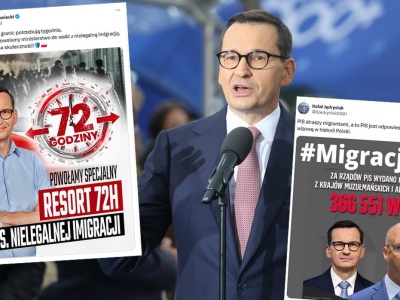 Morawiecki obiecuje, że jak PiS wróci do władzy to powoła całe osobne ministerstwo do walki z migracją
