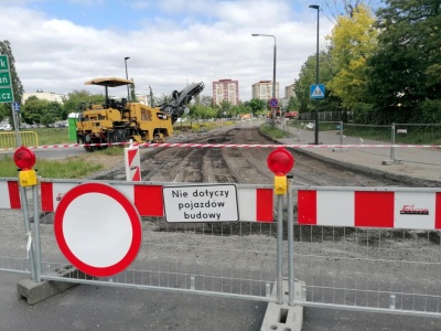 Kolejny etap prac na Sobieskiego. Utrudnienia dla kierowców