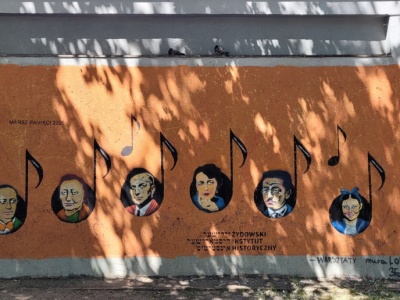 Warszawa ma nowy mural. Upamiętnia lokalną historię