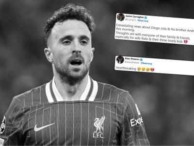 Emocjonalne wpisy legend. Piłkarski świat żegna Diogo Jotę