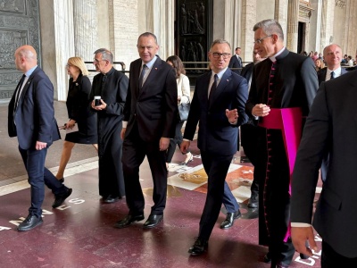 Andrzej Duda rozmawiał z papieżem Leonem XIV. Wspomniał mu o Karolu Nawrockim