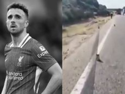 Do sieci wyciekły NAGRANIA z wypadku, w którym zginął 28-letni piłkarz Liverpoolu i reprezentacji Portugalii