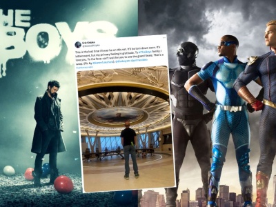 Twórca The Boys pożegnał się z planem, prace nad finałowym sezonem prawie zakończone