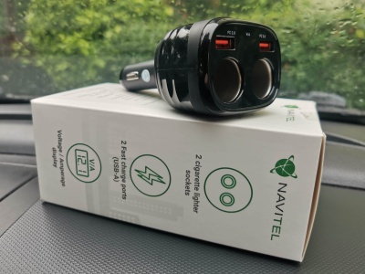 TEST | Rozdzielacz gniazda zapalniczki NAVITEL USP55 Navitel USP55 Pro – cztery wtyczki z  jednego gniazda – opnie, recenzja, #kluczowa5