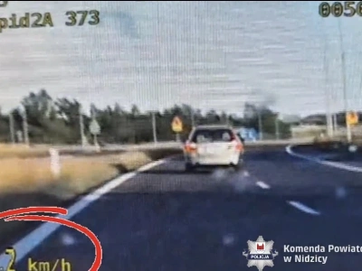 Bez prawa jazdy i prawie 200 km/h Niebezpieczny rajd przerwany przez policję [WIDEO]