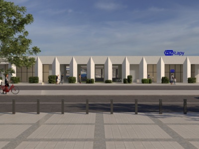 W Łapach powstanie nowy dworzec kolejowy. Znamy projektanta