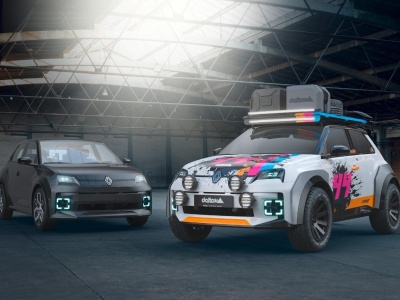 Renault 5 Delta4x4 – miejski elektryk zmienia się w terenówkę