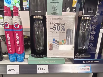 Takiej promocji na syropy SodaStream jeszcze nie było. Tutaj można je kupić taniej niż zamienniki