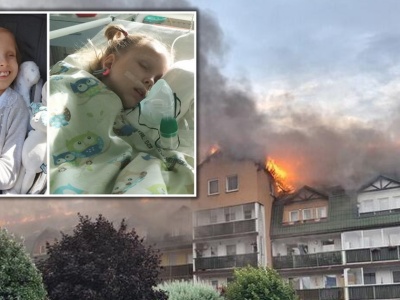 Dramat rodziny po pożarze w Ząbkach. Dziewczynka straciła sprzęt ratujący jej życie