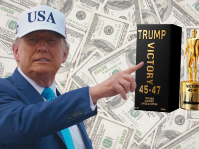 Trump reklamuje perfumy o zapachu 