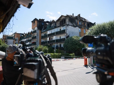 Sfotografowali początek pożaru w Ząbkach. Wystarczyło 5 minut