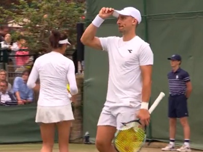 Zieliński przegrał w deblu, ale co się stało potem. Polak w ćwierćfinale Wimbledonu!
