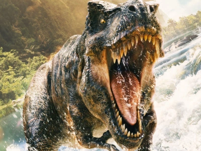 Zakończenie Jurassic World: Odrodzenie mogło być inne. Śmierć i epicka walka dinozaurów