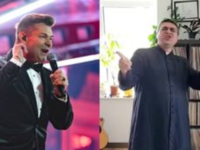 Popularny ksiądz zatańczył boso do nowego hitu Zenka Martyniuka. 