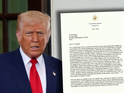 Donald Trump nakłada cła na Japonię i Koreę Południową. Wysłał listy do liderów. Będą kolejne
