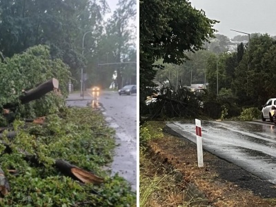 4 osoby ranne. Blisko 1200 interwencji. Krajobraz po burzach na Podkarpaciu