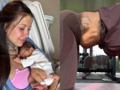Deynn pokazała, jak zmienił się wygląd jej brzucha 3 MIESIĄCE po porodzie: 