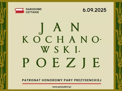 Narodowe Czytanie poezji Jana Kochanowskiego wystartowało!