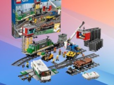 Promocja na LEGO City Pociąg Towarowy w Amazon PL. Zestaw z pilotem BT już za 547 zł!