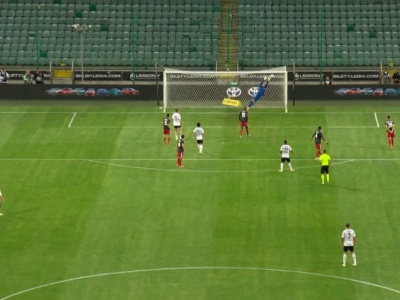 Jeden gol w meczu Legii. 