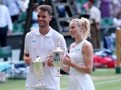 Kto gra z Siniakovą, ten zdobywa Szlema. Znamy pierwszych mistrzów Wimbledonu