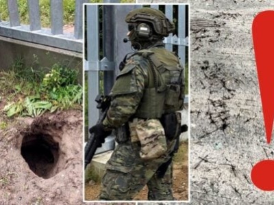 Krecia robota imigrantów! Jak nie górą, to dołem. I kolce w opony (WIDEO)
