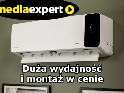 3199 zł za wydajną klimatyzację z montażem w cenie. Lepszej okazji nie znajdziemy