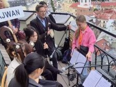 Folklor na wysokości – Tajwan i Ukraina spotykają się pod niebem Lublina