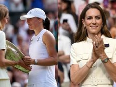 Iga Świątek KRÓLOWĄ Wimbledonu! Księżna Kate wręczyła jej trofeum